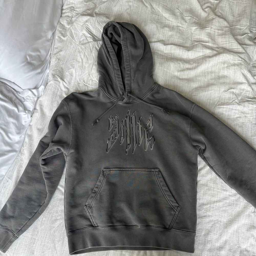 Billie Eilish x Jordan Brand Hoodie – Charcoal Gray – Size XS